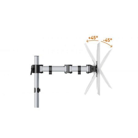 Durable 509423 supporto da tavolo per Tv a schermo piatto 68,6 cm [27] Argento Parete (Durable 509423 sk?rmbeslag og -stative)