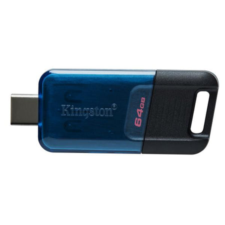 Memoria Pen Drive Kingston DataTraveler DT80- USB-C TYPE-C 64 GB 3.2 (DT80/64GB)