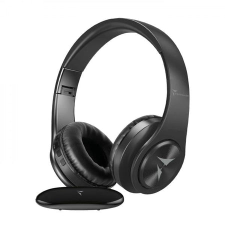 Techmade Cuffie Wireless Per Tvcon Ricevitore Nero Tm-yh690