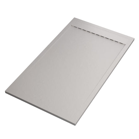 Piatto doccia in marmo resina Bianco pietra cemento PRESTIGE