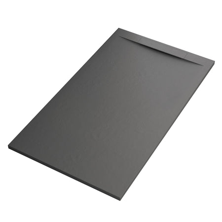 Piatto doccia in marmoresina Grigio Scuro effetto pietra cemento VINCENT