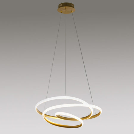 Lampadario classico Gea Luce DIVA SS O LED alluminio lampada soffitto