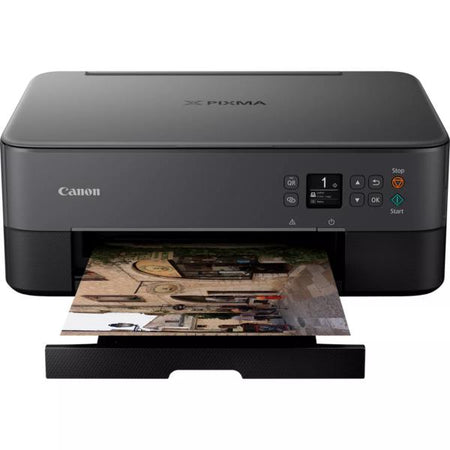 Canon PIXMA TS5350i è una Stampante Multifunzione a colori con formato A4 e connettività Wi-Fi.