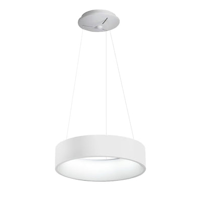 Lampadario moderno Promoingross AURORA S45 WH 1701LM LED CCT dimmerabile sospensione lampada soffitto