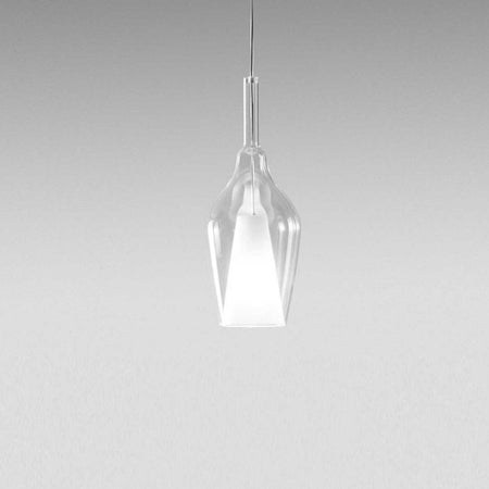 Lampadario moderno Gea Luce OFELIA MINI S12 G9 LED metallo vetro sospensione