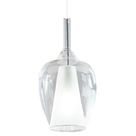 Sospensione vetro trasparente Gea Luce OFELIA S10 E27 LED lampada soffitto