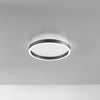 Plafoniera moderna Gea Luce AELA PP N LED alluminio metacrilato soffitto parete