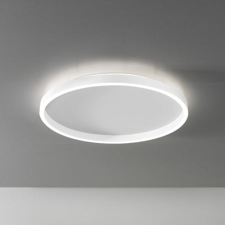 Plafoniera moderna Gea Luce AELA PM B LED alluminio metacrilato lampada soffitto