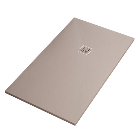 Piatto doccia in marmoresina Sabbia effetto pietra cemento PASSION