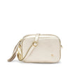 Frau borsa in pelle platino con catena B465