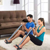 Corda Elastica Con Doppia Molla Per Bodybuilding Fitness Yoga Allenamento Addome