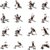 Kit 2in1 Bilanciere + Manubri Con Pesi Regolabili Componibili Tot 40 Kg Palestra