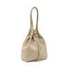 Frau borsa a secchiello in pelle crema B403