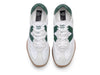 Kehnoo sneakers uomo vintage contemporanea white green KM9313