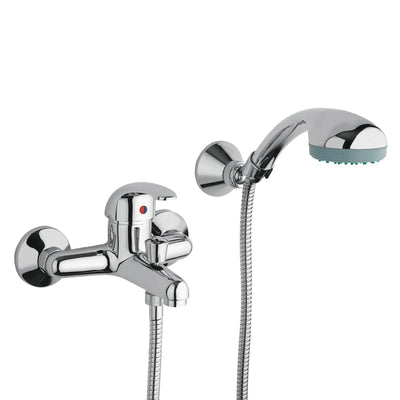 Gruppo vasca con doccia duplex cromato Squalo