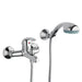 Gruppo vasca con doccia duplex cromato Squalo