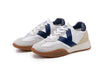 Kehnoo sneakers uomo vintage contemporanea white navy KM9313