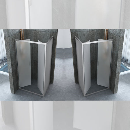 Box doccia Apertura Saloon Cristallo Opaco 6mm Kim