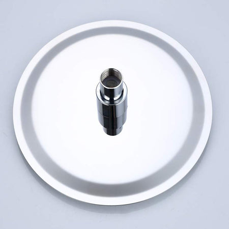 Soffione doccia tondo in acciaio 20 25 30 35 40