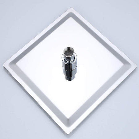 Soffione doccia quadrato in acciaio 20 25 30 40