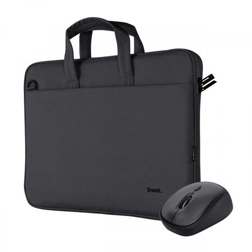 TRUST BOLOGNA (24988) - BORSA TOPLOAD PER NOTEBOOK 16 + MOUSE WIRELESS