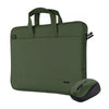 BORSA LAPTOP BOLOGNA E MOUSE SET 16 GREE