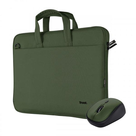 BORSA LAPTOP BOLOGNA E MOUSE SET 16 GREE