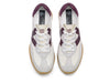 Khenoo sneakers uomo vintage contemporanea white bordeaux KM9753