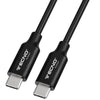 Tecno Cavo Type C Dati E Caricaveloce 1mt Nero Tc-171
