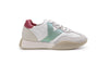 Kehnoo sneakers donna vintage white sage pink KW9312