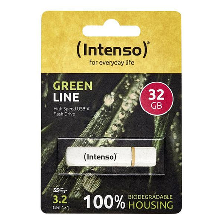 INTENSO PEN DISK GREEN LINE 32GB RECYCLABLE USB-A
