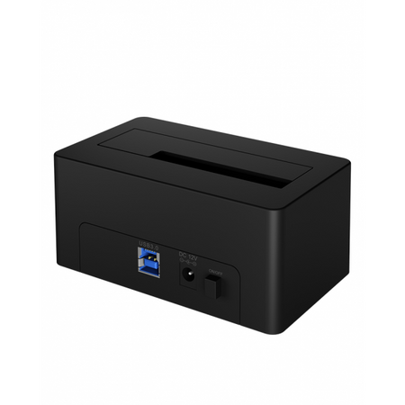"ICY BOX Docking Station per 1x 2-5"" e 3-5"" SATA I/II/III- USB 3.2 Gen 1- nero"