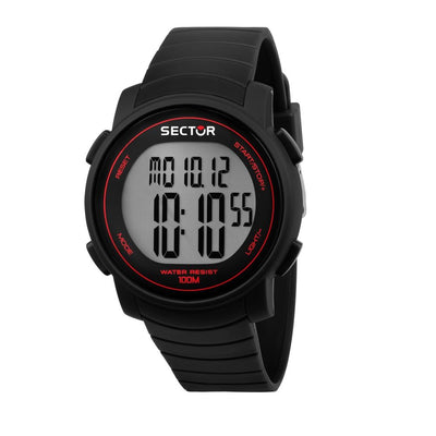 Orologio SECTOR Ex-31 multi funzione digitale gomma nero