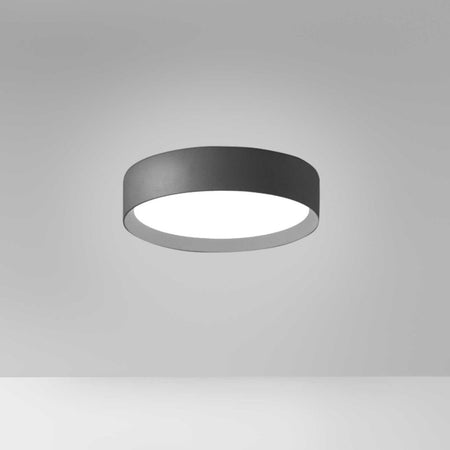 Plafoniera moderna Gea Luce AVA PP N LED alluminio metacrilato lampada soffitto