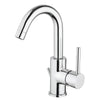 Rubinetto lavabo con bocca girevole cromato Jackie