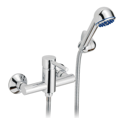 Gruppo doccia esterno con kit cromato Jackie
