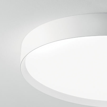 Plafoniera moderna Gea Luce AVA PP B LED alluminio metacrilato lampada soffitto