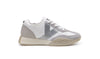 Kehnoo sneakers donna vintage white silver KW9312