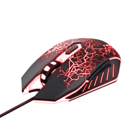 MOUSE GAMING 4000DPI USB & PAD