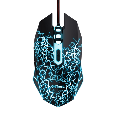 Trust Mouse Gaming Ottico Led Multicolr Usb Con Pad 24752