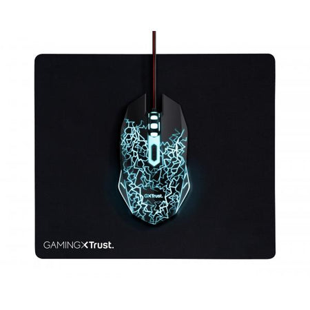 Trust Mouse Gaming Ottico Led Multicolr Usb Con Pad 24752