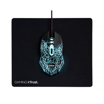 Trust Mouse Gaming Ottico Led Multicolr Usb Con Pad 24752