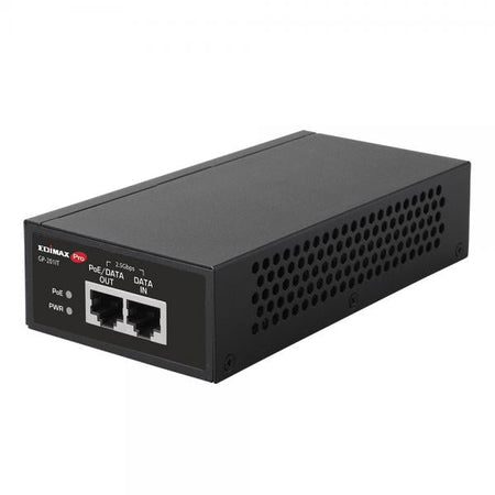 Edimax GP-201IT adattatore PoE e iniettore 2.5 Gigabit Ethernet, Fast Ethernet, Gigabit Ethernet (IEEE 802.3at Gigabit 30W PoE+)