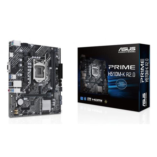 Asus Mb 1200 10/11gen. H510m-kr2.0 2xddr4 4xsata M.2 Usb3.2 Vga/hdmi