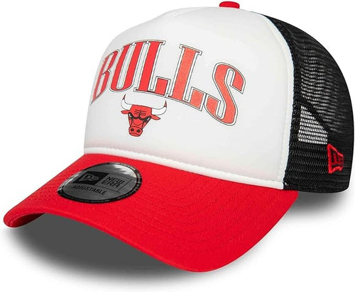 New Era Cappellino da Camionista Regolabile Retro Chicago Bulls Taglia Unica
