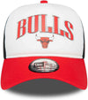 New Era Cappellino da Camionista Regolabile Retro Chicago Bulls Taglia Unica
