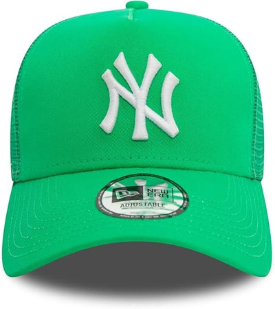 New Era A-Frame Mesh Trucker Cap - New York Yankees verde