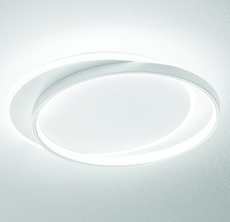 Plafoniera led Gea Luce CHRISTINE PS alluminio metacrilato lampada soffitto moderna