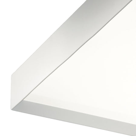 Plafoniera moderna Gea Luce AOI PM B LED alluminio metacrilato lampada soffitto