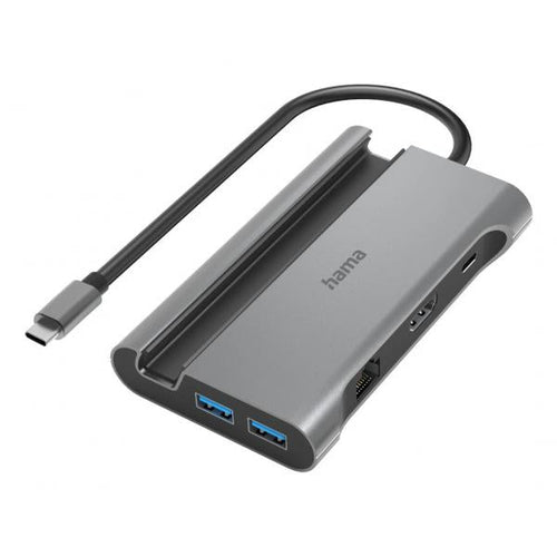 Hama Connect2Mobile V2 USB 3.2 Gen 1 [3.1 Gen 1] Type-C 1000 Mbit/s Antracite (HAMA USB-C Hub Multiport x 7 Ports)